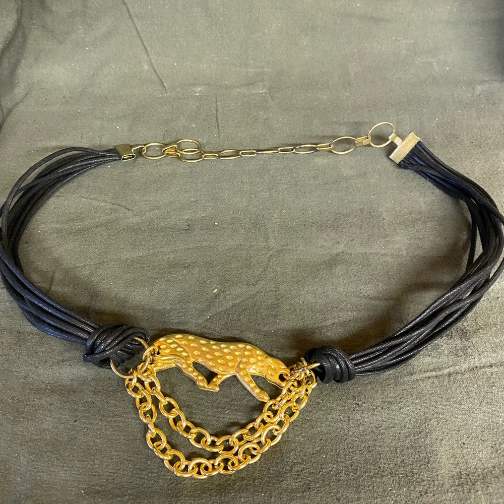 Black Jaguar women’s belt